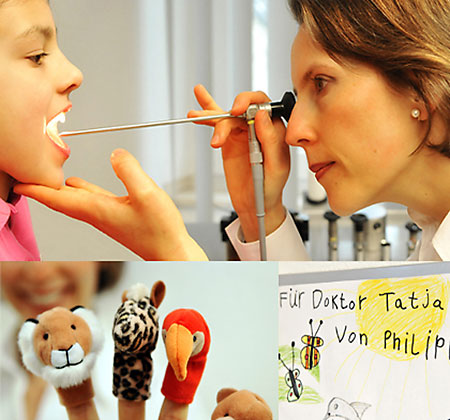 Hals- Nasen- Ohrenheilkunde, die sich an den Bedürfnissen von Kindern orientiert